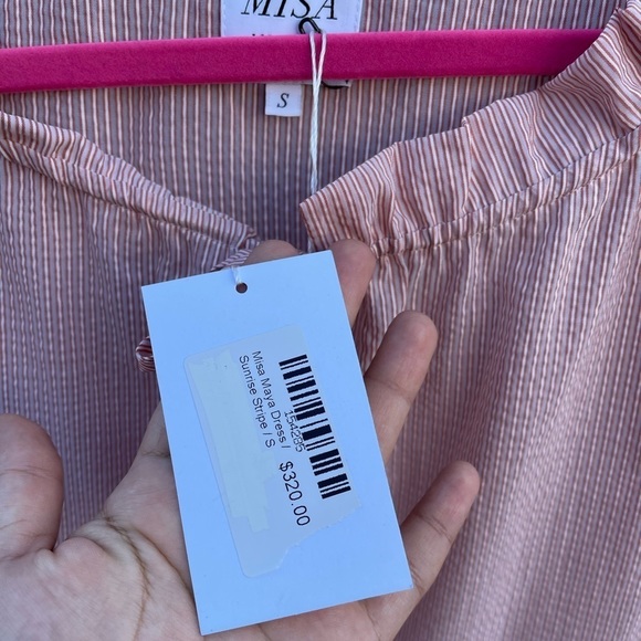 Misa Los Angeles Maya Sunrise Stripe Dress - Picture 4 of 6